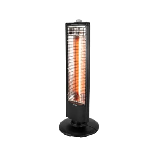 Image of Warmlite Infrared Heater with Oscillation, Overheat Protection, Black, WL42013