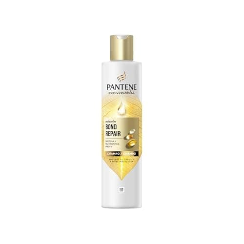 Image of Pantene Molecular Bond Repair Biotin Shampoo 250 ml Pro-V Formula for Dry and Damaged Hair Protects and Leaves Healthier and Regenerated Nutrient-Enriched Hair