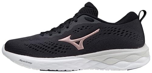 Image of Mizuno Women's Wave Revolt 2 Training Shoe Sneaker, Black/White, 7 UK
