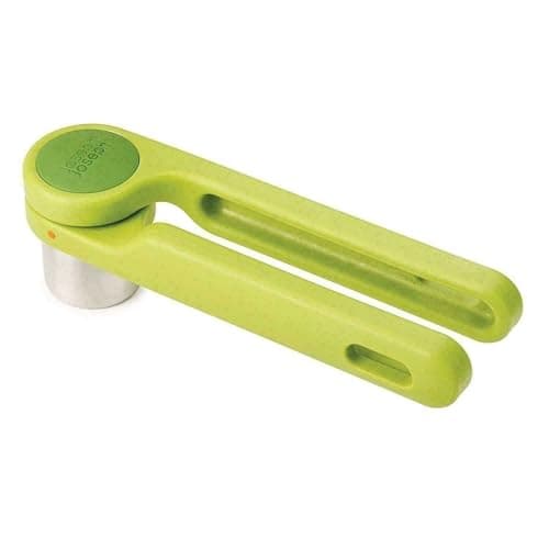 Image of Joseph Joseph Helix Garlic Press, easy crush action, dishwasher safe - Green, 24