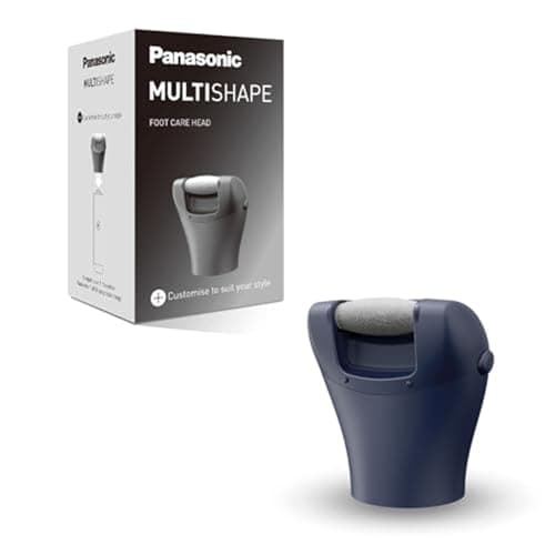 Image of Panasonic ER-CFC1 Multishape Modular Personal Care System, Foot Care Head Attachment, Electric Foot File, Hard Skin Remover, Micro-Ceramic, Black