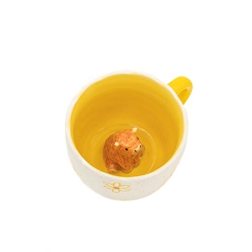 Image of Sass & Belle Surprise Highland Cow Mug