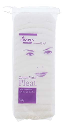 Image of Simply Cotton Wool Pleat 100 g - Pack of 6