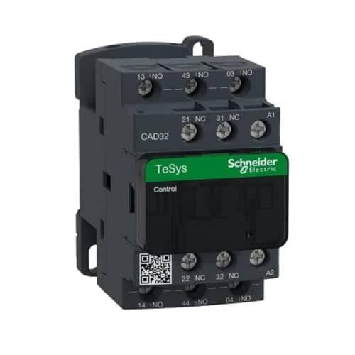 Image of Schneider Electric, TeSys D control relay - 3 NO + 2 NC - <= 690 V - 230 V AC standard coil, CAD32P7