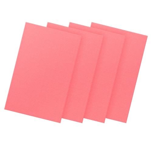 Image of 4 Pack Food Grade Non-Slip Fridge Liners - Reusable Waterproof Fridge Mats, Kitchen Drawer Liner | Easy to Clean, No Residue, Anti-Skid Design