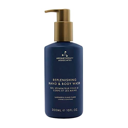 Image of Aromatherapy Associates Replenishing Hand and Body Wash - Enriched with Hydrolyzed Oat Protein, Lavender, Ylang Ylang, Ho Wood, Moisturizing Hydrating