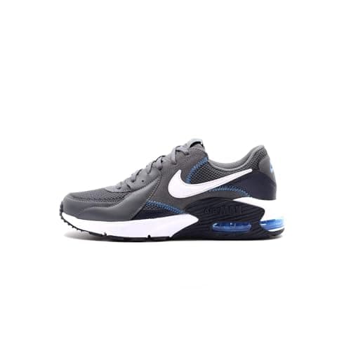 Image of NIKE Men's Air Max Excee Sneaker, Iron Grey/White-Photo Blue-Dark Obsidian, 10 UK