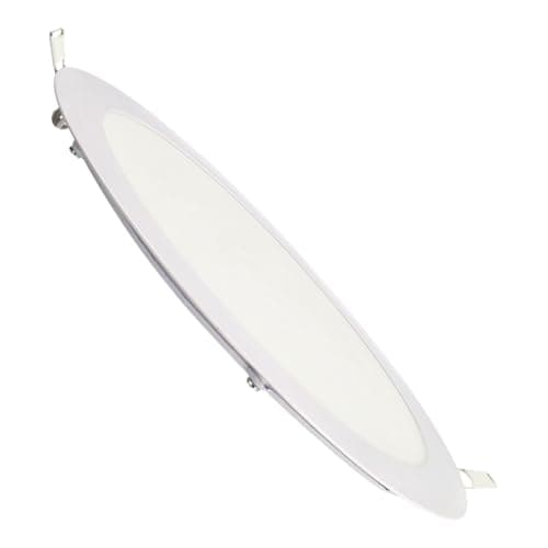 Image of JANDEI – Round Recessed LED Downlights, 18W, 1500 Lumens, Extra-Flat 13 mm, Mounting Hole Ø200-205 mm, Warm White 3000K with Transformer Included