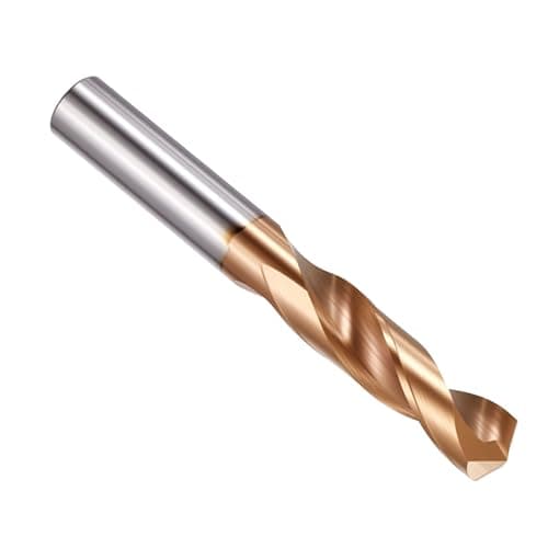 Image of PATIKIL 6.5mm Drill Bit, Carbide Twist Jobber Bits Straight Shank 130° for Drilling Hard Metal Alloy Steel Stainless Steel Titanium Alloys - 1 Pack