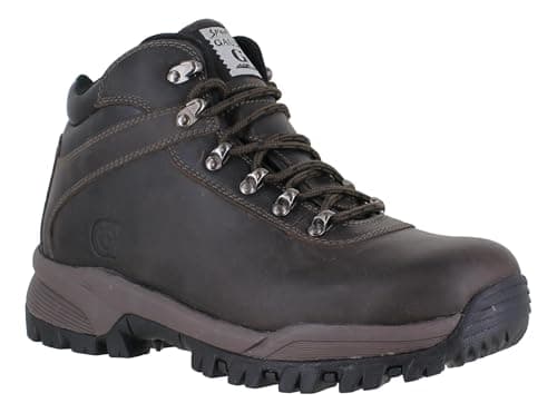 Image of Sports Gaudi Summits Leather Hiking Walking Trail Lace Up Ankle Boots (Brown, UK Footwear Size System, Adult, Men, Numeric, Medium, 9)