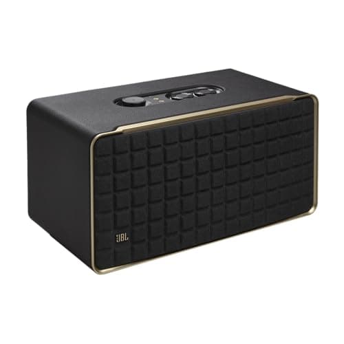 Image of JBL Authentics 500 - Premium Smart Wi-Fi & Bluetooth Speaker with Dolby Atmos, Powerful Sound, and Iconic Retro Design, JBLAUTH500BLKUK, Black