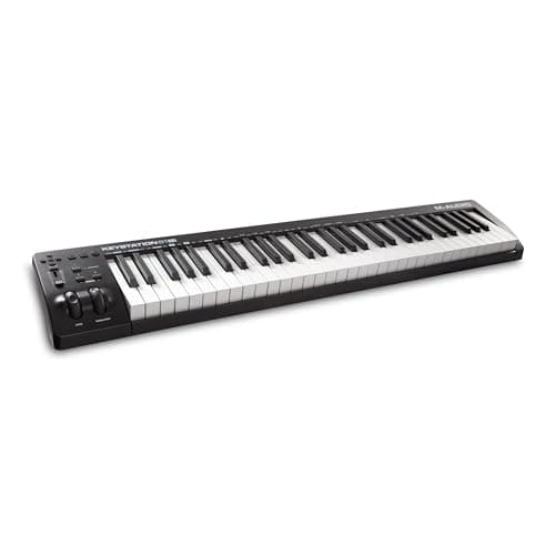 Image of M-AUDIO Keystation 61 MK3 - Synth Action 61 Key USB MIDI Keyboard Controller with Assignable Controls, Pitch and Mod Wheels, and Software Included