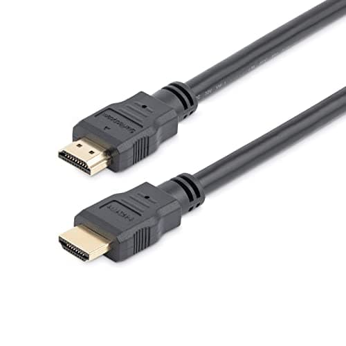 Image of StarTech.com 0.3m 1ft Short High Speed HDMI Cable - Ultra HD 4k x 2k HDMI Cable - HDMI M/M - 30cm HDMI 1.4 Cable - Audio/Video Gold-Plated (HDMM30CM)