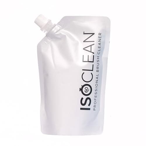 Image of ISOCLEAN Makeup Brush Cleaner – Gentle Daily Use Solution, Reduces Product Buildup, Improves Application, Easy Clean Brush Cleaning Solution & Sponge Cleaner - Refill Pouch, 275ml