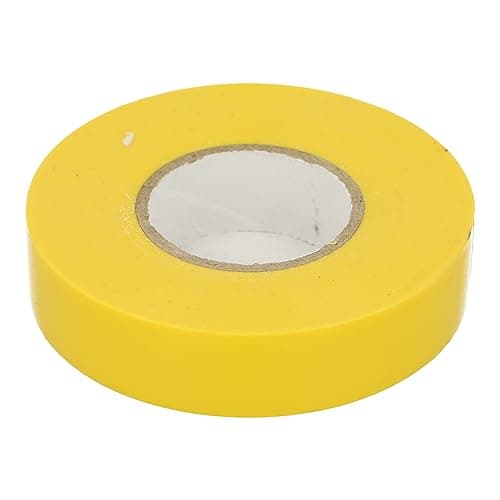 Image of PVC19X33YELL | TT PVC ELECTRICAL INSULATION TAPE RUBBER ADHESIVE 19MM X 33M YELLOW