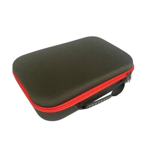 Image of Tool Bag Ox Cloth Empty Storage Drill Organizer Zipper Closure Carrying Work Pouch Reusable Outdoor Protective Case,Red,L
