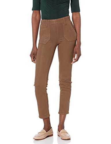 Image of PAIGE Women's Mayslie Jogger, Cognac Luke Coating, 32