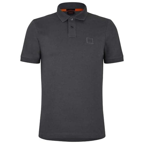 Image of BOSS Mens Polo Shirt Charcoal XL