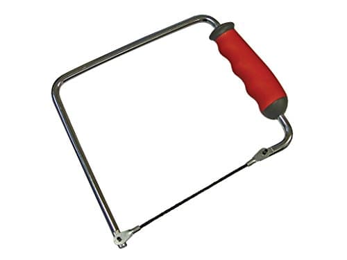 Image of Faithfull Tile Rod Saw Soft Grip Handle 150mm, Red