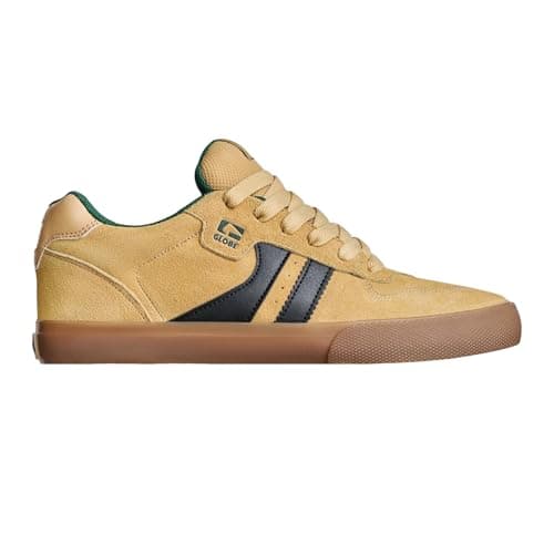 Image of Globe Men's Encore-2 Skate Shoes, Yellow/Green, 11