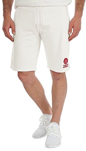 Image of Franklin & Marshall Men's Casual Slush Jogger Sweat Shorts Milk