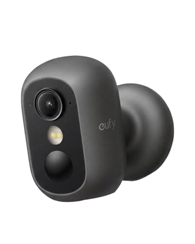 Image of eufy Security Camera Outdoor Wireless, eufyCam C35,cameras house security, Magnetic Mount, Colour Night Vision, Subscription-Free On-Device Storage, IP67, Supports Solar Panel, Black