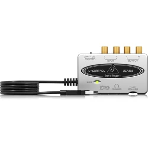 Image of Behringer UCA202 2 Channel External Sound Card with Usb