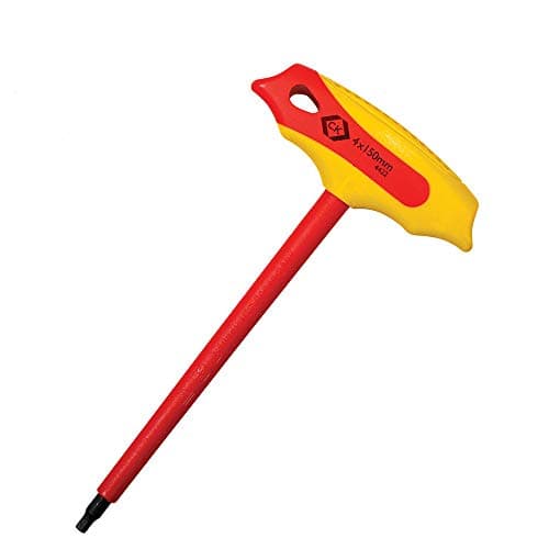 Image of C.K T4422 04 Insulated T Handle Hex Key,4.0mm