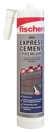 Image of Fischer 523856 Express Mortar Cement Grey