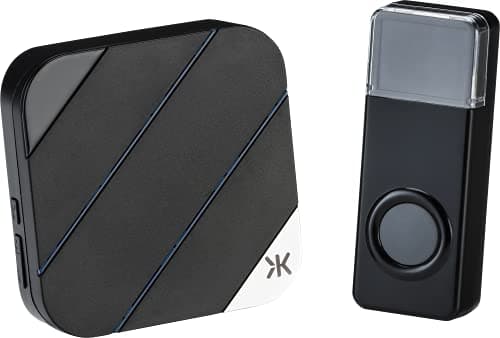 Image of Knightsbridge - Wireless Plug in Door Chime - Black