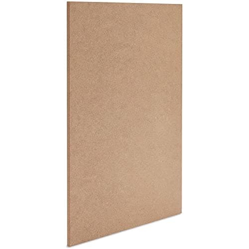 Image of TSKDKIT A2 MDF Wood Boards for Crafts 9mm Medium Density Fiberboard Wooden Sheet Replacements, MDF Wood Sheet for Painting Furniture DIY(59.4 x 42cm/23.3 x 16.5in)