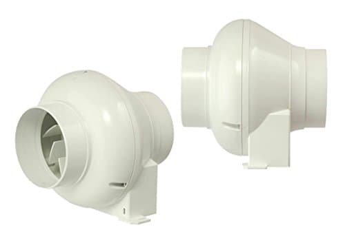 Image of Manrose CFD200TN In Line Extractor Fan with Timer (for 4"/100mm duct)
