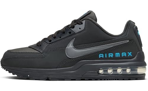 Image of Nike AIR MAX LTD 3, Men's Running Shoes, Black (anthracite/cool grey-lt current blue 002), 10 UK (45 EU)