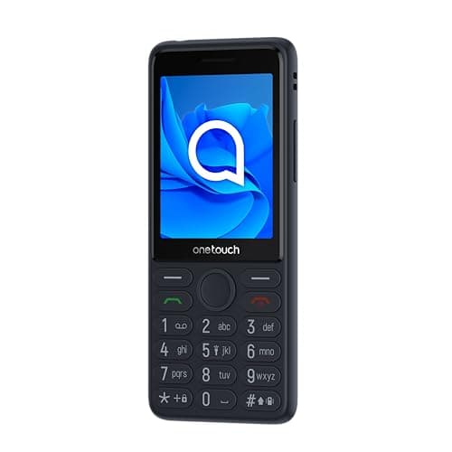 Image of TCL 4022S Unlocked Feature Phone | Compact Mobile Phone with 2.4" Display, 1900mAh Battery, SOS Button, Dual SIM | Black