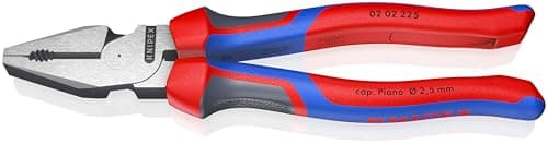 Image of KNIPEX High Leverage Combination Pliers with Comfort Handles 225 mm, 02 02 225