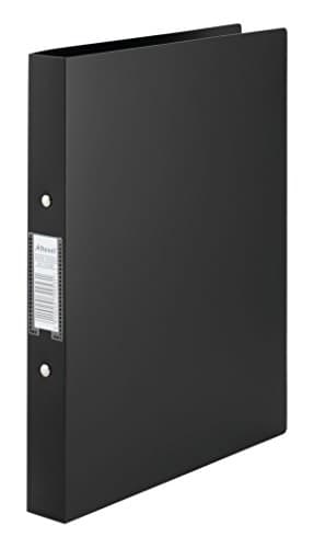 Image of Rexel A4 Ring Binder, Black, 25 mm 2 O-Ring Diameter, Budget, Pack of 10, 13422BK