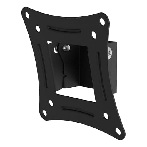 Image of AVF TV & Monitor Mount - Flat & Tilt Wall Bracket - Suitable For Up to 32" Screens & 15kg - Perfect for Small TVs or Gaming PC Monitors - Black - AL110