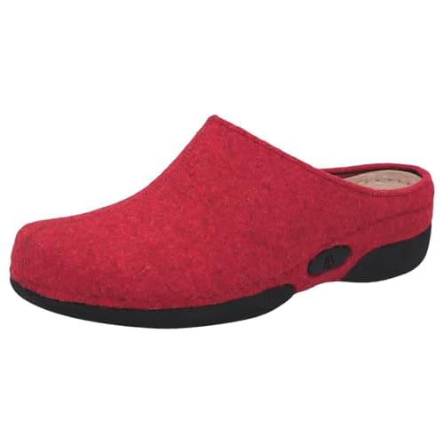 Image of Berkemann Lauren Slippers Womens Red Rot (Rot) Size: 39.5