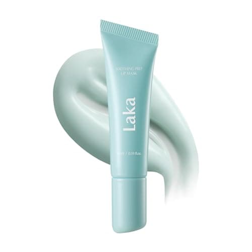 Image of Laka Soothing Prep Lip Mask, 10ml/0.33 fl.oz, Cooling Peel-Off Lip Mask, Jelly tip for Hygienic & Easy Application, Daily Lip Care, K-Beauty​