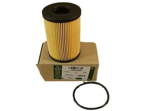 Image of GENUINE LAND ROVER OIL FILTER RANGE ROVER EVOQUE DISCOVERY SPORT VELAR DISCOVERY RANGE ROVER 13 ON SPORT 14 2.0L I4 PETROL ON OEM NEW LR073669