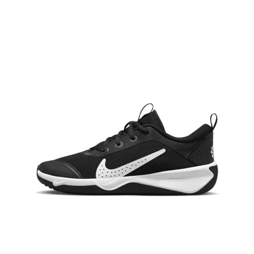 Image of Nike Kids Omni Multi-Court (Gs) Road Running Shoe, Black/White, 6