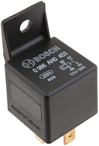 Image of Bosch 0986AH0453 Mini Relay 12V 20A, IP5K4, Operating Temperature from -40 Degree to 85 Degree C, 4 Pin Relay