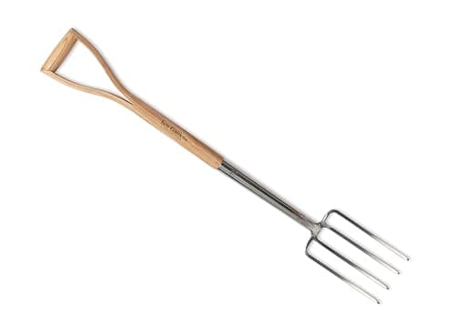 Image of Spear & Jackson 1561KEW Kew Gardens Collection Neverbend Stainless Steel Border Fork