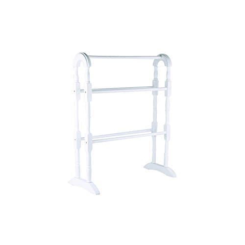 Image of Apollo Towel Rail, Wood, White