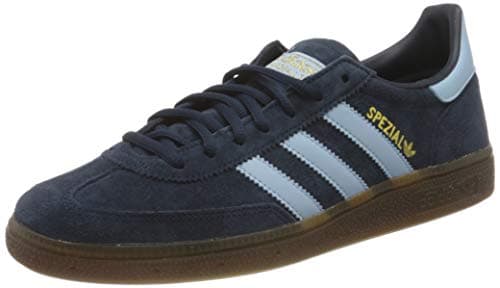 Image of adidas Men's Spezial Handball Shoe, Collegiate Navy Clear Sky Gum, 9 UK