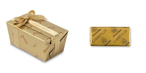 Image of Leonidas Belgian Gianduja Chocolates Gift Box (250 g, 20 pcs Approx) – Classic Gold-Wrapped Creamy Hazelnut Pralines | Luxury Belgian Chocolatier Ballotin | Premium Gift for Anniversary & Celebrations