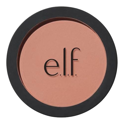 Image of e.l.f. Primer-Infused Blush, Long Lasting & Budge-Free Makeup, Lightweight Feel & Medium Coverage, Always Rosy