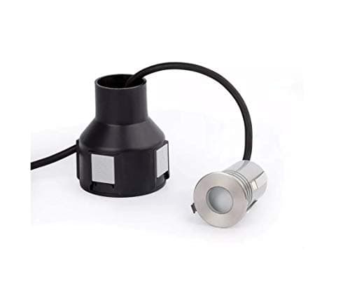 Image of Faro Barcelona Crosby 70459 N – Recessed Spotlight Bulb), 2 W, Stainless Steel 304, Injected Aluminium, Tempered Glass