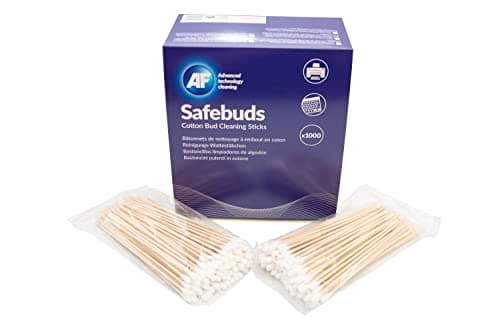 Image of AF Safebuds - Cotton Bud Cleaning Stick - 10 x 100 Resealable Bags of Safebuds, SBU000