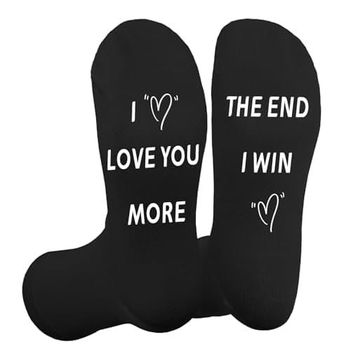Image of Valentines Gifts for Him, Valentines Gifts for Her, I Love You Gifts for Him Socks, Boyfriend Gifts, Gifts for Girlfriend, Husband Gifts, Boyfriend Christmas Gifts, Wife Stocking Fillers, Anniversary